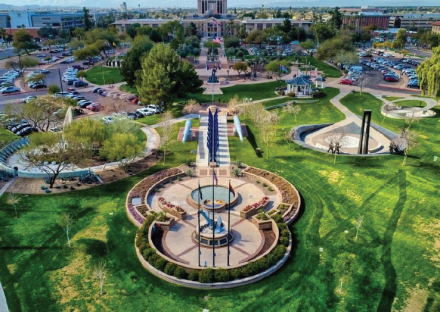 Location of Water Awareness Month Festival, Wesley Bolin Memorial Plaza