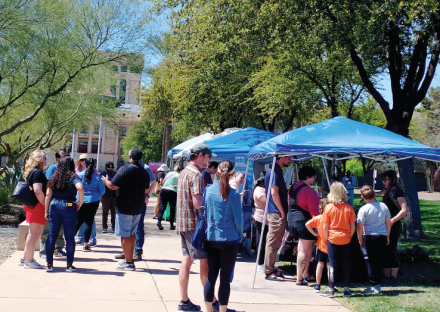 Participants and Attendees at the East Section of the 2023 Water Awareness Month Festival